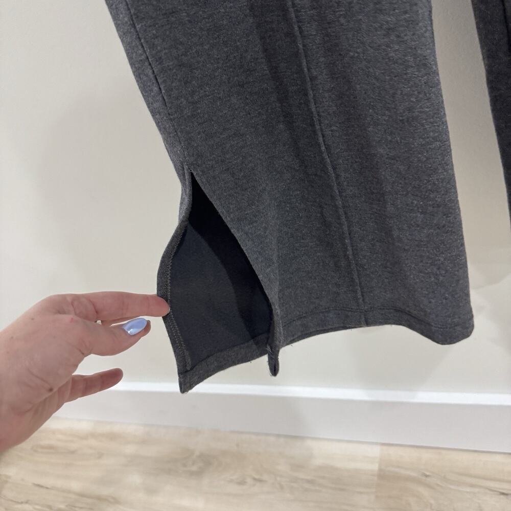 Athleta Grey Sierra Wide Leg Sweatpants Small style 353736-01 - Picture 2 of 5
